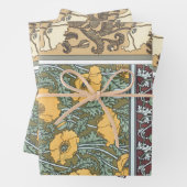  bloemen bloemen inpakpapier vel (In situ)