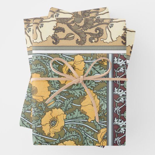  bloemen bloemen inpakpapier vel (In situ)