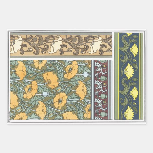  bloemen bloemen inpakpapier vel (Voorkant)