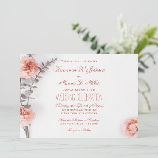  bloemen bloemen kaart (Staand voorkant)