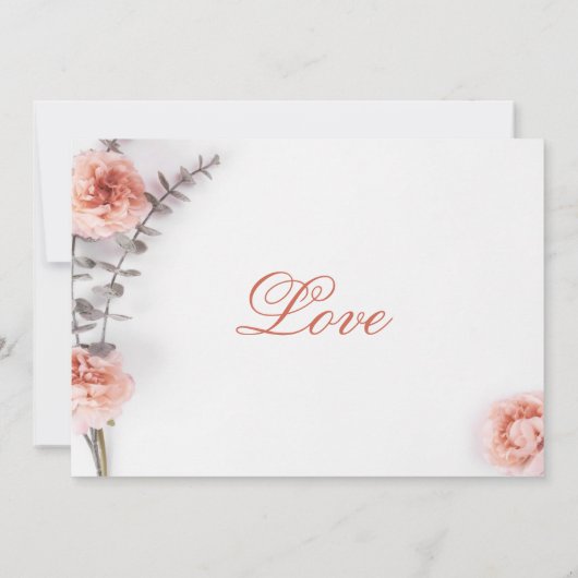  bloemen bloemen kaart (Achterkant)