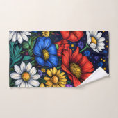 Bloemen Bloemen Natuur Liefde Bad Handdoek (Handdoek)