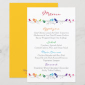 Bloemen bloemen regenboogweddenschappen (Voorkant / Achterkant)