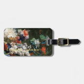 Bloemen Bloemen Reisbagage Tas Labels (Voorkant horizontaal)