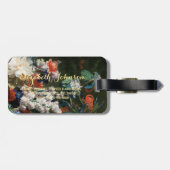 Bloemen Bloemen Reisbagage Tas Labels (Achterkant horizontaal)