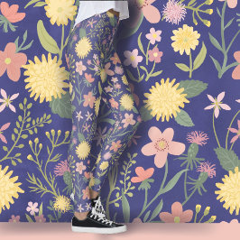 bloemen bloemen roze mooie zomerbloemen leggings