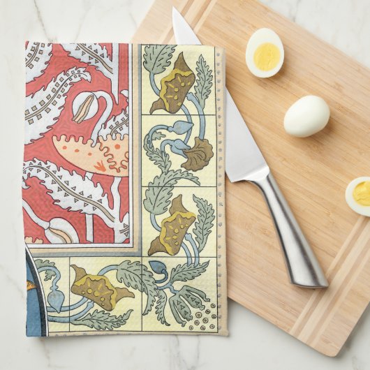  bloemen bloemen theedoek (Quarter Fold)