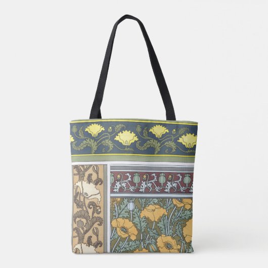  bloemen bloemen tote bag (Achterkant)