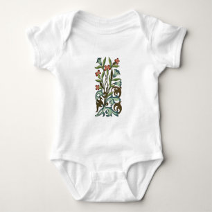 Bloemen Bloemig Behang Art Nouveau Mooie Romper