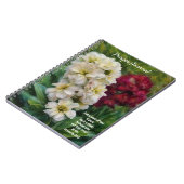 Bloemen Bloemkunst Bijbelvers Gebed Notitieboek (Linkerzijde)