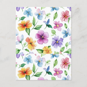 Bloemen Bloemmotief Sublimatie-95652 Feestdagenkaart