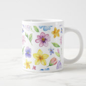 Bloemen Bloempatroon Sublimatie-95651 Grote Koffiekop (Rechts)