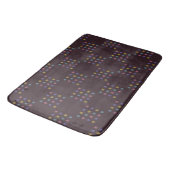 Bloemen Blokken Patroon Badmat (Gekanteld)