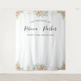 Bloemen blos Trouwdecor foto Achtergrond Wandkleed