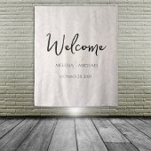 Bloemen Blush Kalligrafie Ampersand Groen Wandkleed