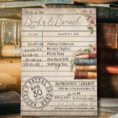  Bloemen Boeken & Brunch Vrijgezellenfeest Kaart