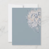 Bloemen Boeket Bruiloft Details Behuizing Kaarten (Achterkant)