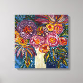 Bloemen Boeket Canvas Print (Voorkant)