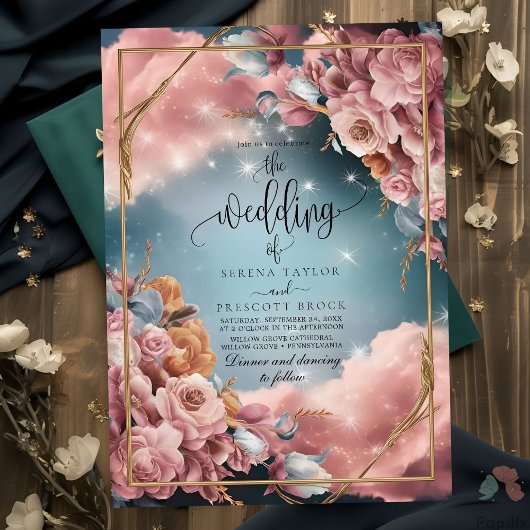 Bloemen Boeket Fijne Selectie Luxe Huwelijk Kaart