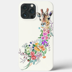 Bloemen Boeket Giraffe iPhone Case