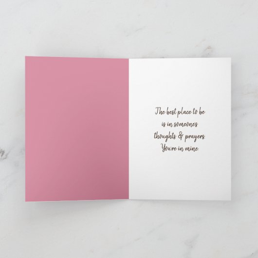 Bloemen boeket in pitcher kaart (Binnen)