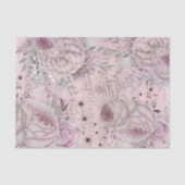 Bloemen Boeket muziekblad Tissuepapier (Voorkant)