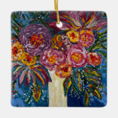 Bloemen Boeket Ornament (Voorkant)