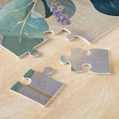 Bloemen Boeket pioenen lavendel Legpuzzel (Zijkant)