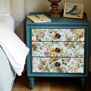 Bloemen Boeket  Roos Wallpaper Decoupage Tissuepapier