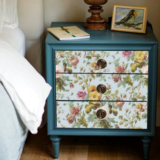 Bloemen Boeket  Roos Wallpaper Decoupage Tissuepapier