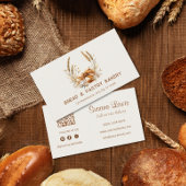 Bloemen Boho Brood & Tarwe Visitekaartje