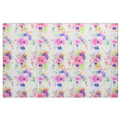 bloemen Boho Floral Waterverf Design Stof (Fat Quarter)