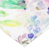 bloemen Boho Floral Waterverf Design Tafelkleed (Gekanteld)