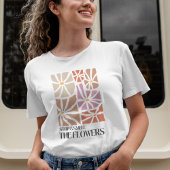 Bloemen Boho Inspiratie Quote T-shirt