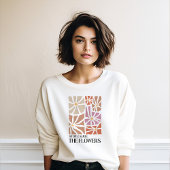 Bloemen Boho Inspiratie Quote T-shirt