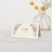  Bloemen Boho Plaatskaartje (Achterkant)