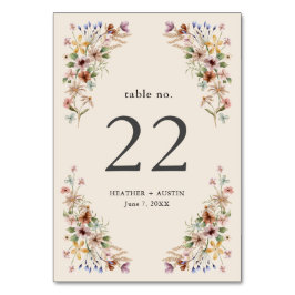  Bloemen Boho Tafelnummers