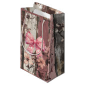 Bloemen & Boog Klein Cadeauzakje (Voorkant Gekanteld)