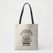 Bloemen "Booktroverts Unite" Tote Bag (Voorkant)