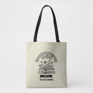 Bloemen "Booktroverts Unite" Tote Bag