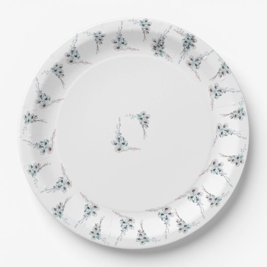 Bloemen bord (Voorkant)