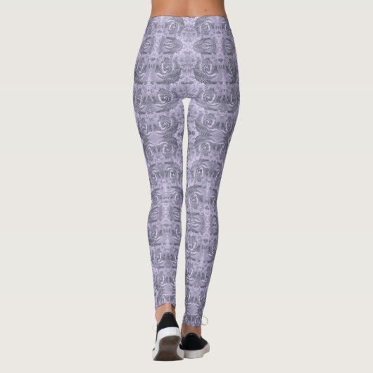 bloemen Bosbouw in grote leggings (Achterkant)