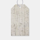 Bloemen bosdieren bos meisje baby shower cadeaulabel (Achterkant)