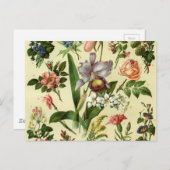 Bloemen Botanicals Briefkaart (Voorkant / Achterkant)