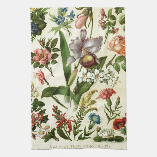 Bloemen Botanicals Theedoek (Verticaal)