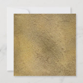  Bloemen Botanisch Goud Vrijgezellenfeest Kaart (Achterkant)