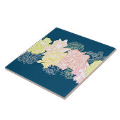 Bloemen Botanisch Patroon Home Living Tegeltje (Zijkant)