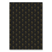 Bloemen Botanische Boho minimale bruiloft Kaart (Achterkant)