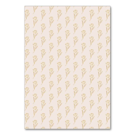 Bloemen Botanische Boho minimale bruiloft Kaart (Achterkant)