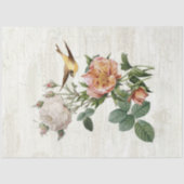  bloemen botanische ephemera ontkoppeling tissuepapier (Voorkant)